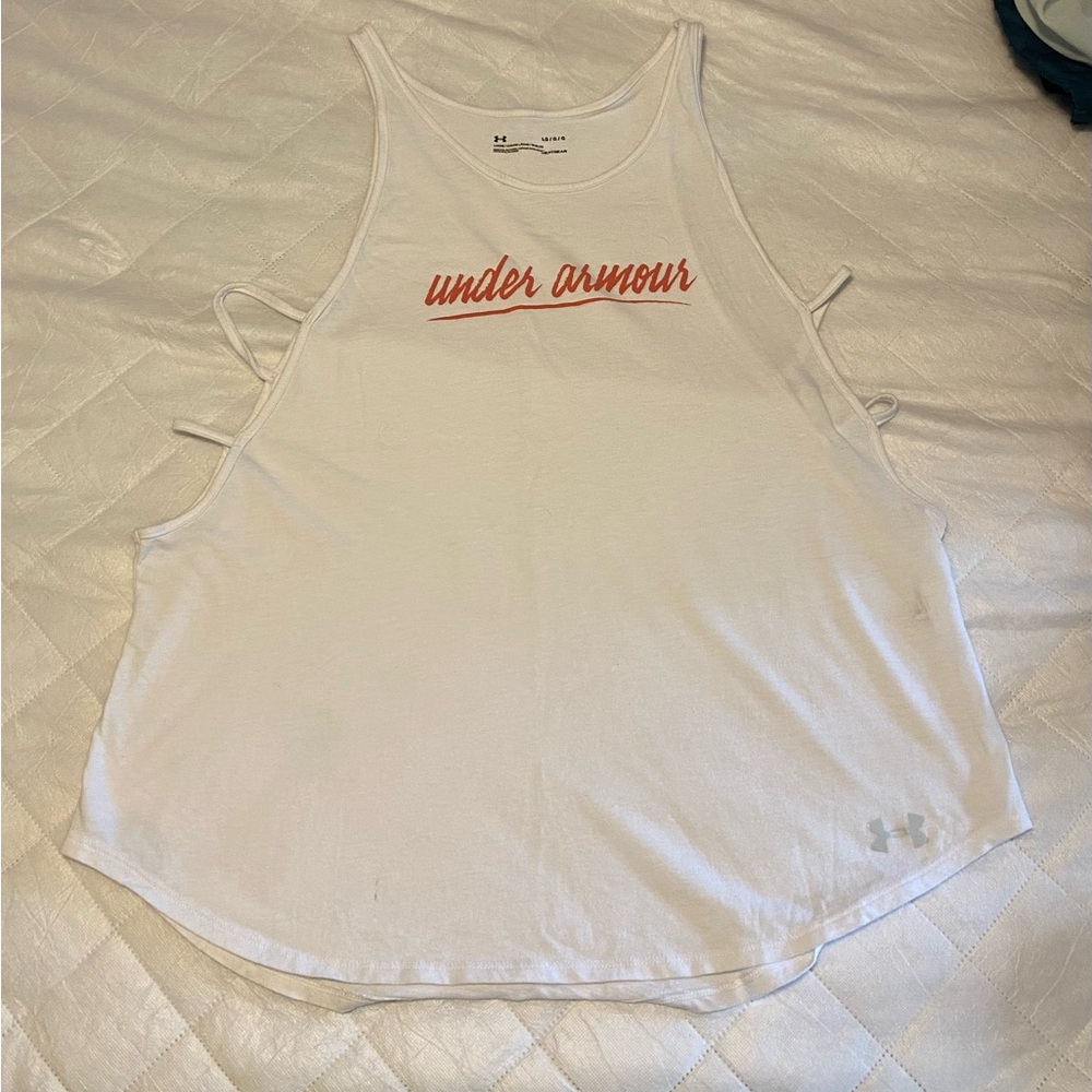 Under Armour Women's White Tank Top